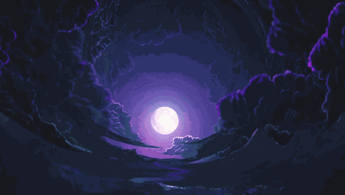 Moon Purple GIF