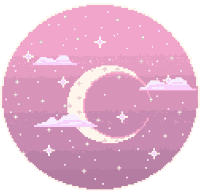 Moon Sticker