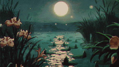 Moon Water GIF