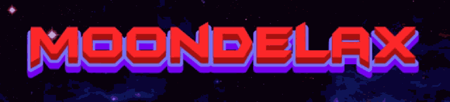 Moondelax Text GIF