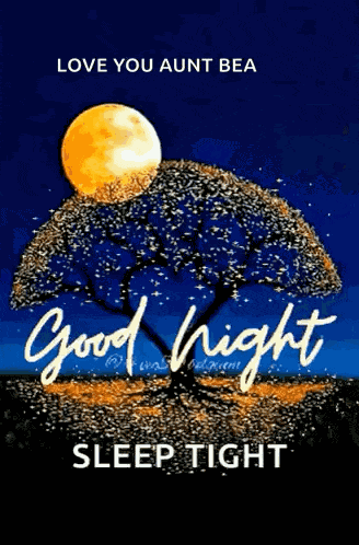 Moonlight Good Night Images GIF