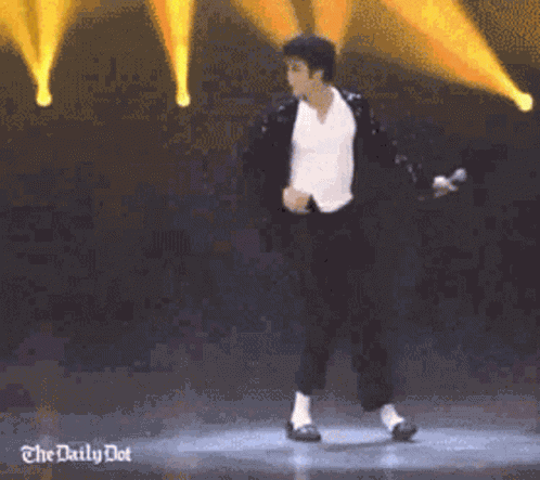 Moonwalk Michael GIF