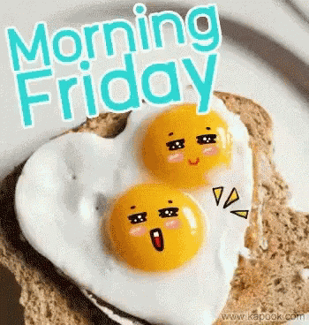 Morning Friday Toast GIF