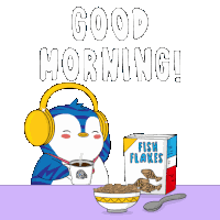 Morning Good Morning Sticker