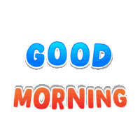 Morning Good Morning Sticker