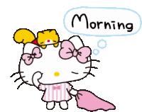Morning Sticker