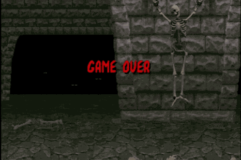 Mortal Kombat - Game Over Mk GIF