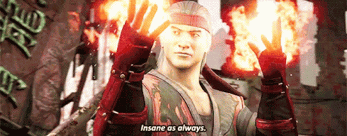 Mortal Kombat Liu Kang GIF