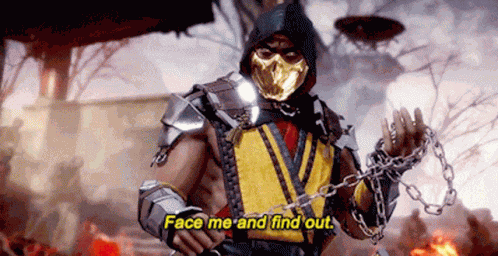 Mortal Kombat Scorpion GIF