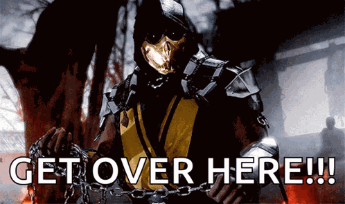 Mortal Kombat Scorpion GIF