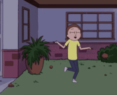 Morty Happy Morty Silly GIF