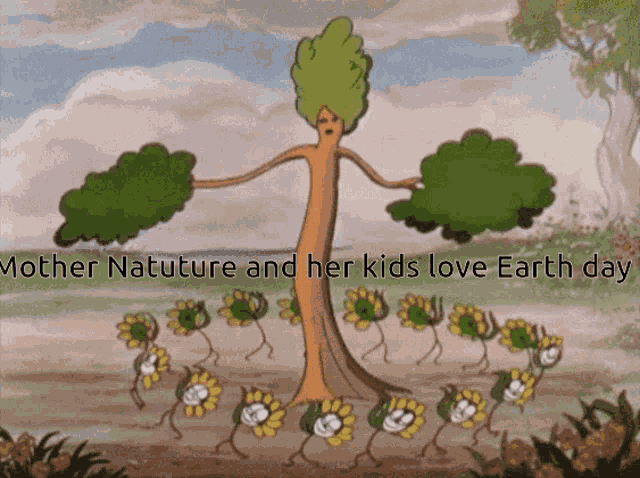 Mother Natuture Tree GIF