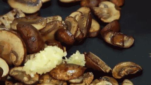 Mother'S Day Brunch Idea: Spinach, Mushroom, And Sourdough Strata GIF