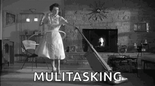Mothers Little Helper Multi Tasking GIF
