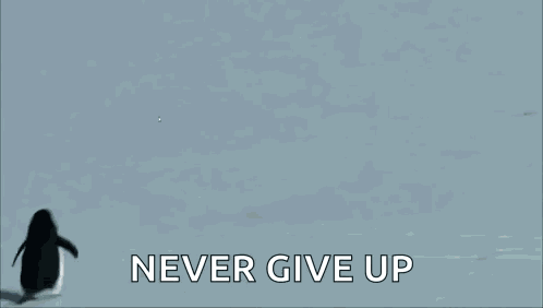 Motivational Penguin Depressed GIF
