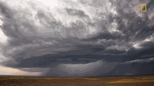 Moving Clouds World Meteorological Day GIF