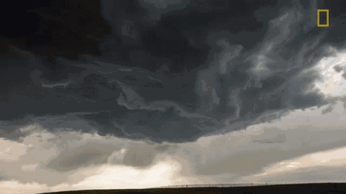 Moving Clouds World Meteorological Day GIF