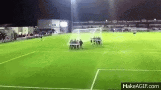 Moving Goal Posts Down The Field GIF