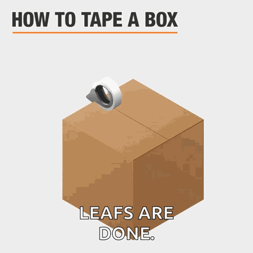 Moving How To Tape A Box GIF