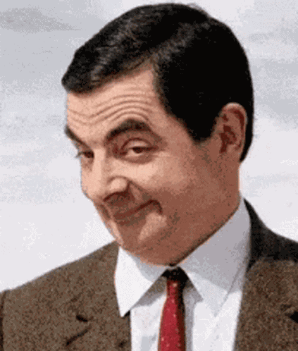 Mr Bean Brows GIF