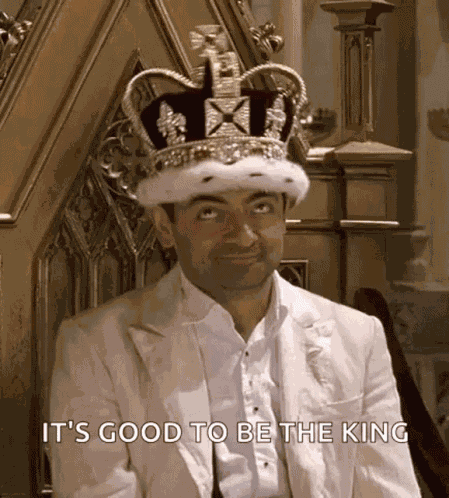 Mr Bean Crown GIF
