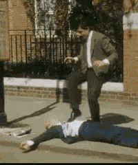 Mr Bean Lazy GIF