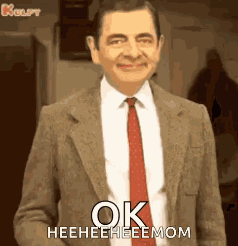 Mr Bean GIF