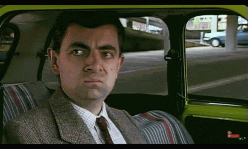 Mr Bean Rowan Atkinson GIF