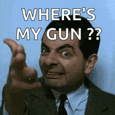 Mr Bean Rowan Atkinson GIF