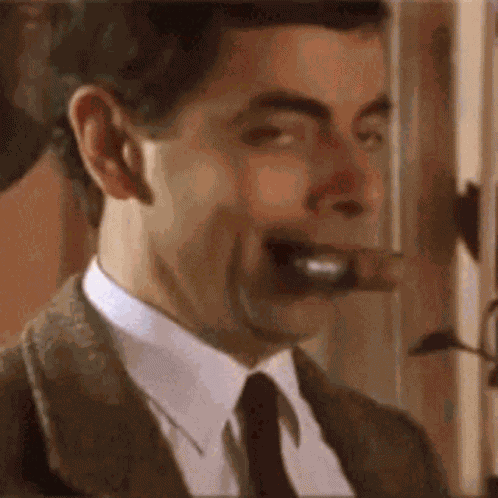 Mr Bean Sausages GIF