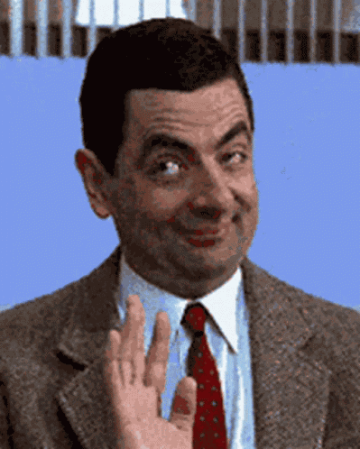 Mr Bean GIF