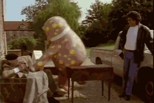 Mr Blobby Lovejoy GIF
