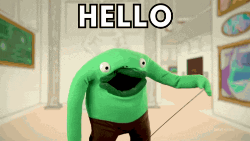 Mr Frog Smiling Friends GIF
