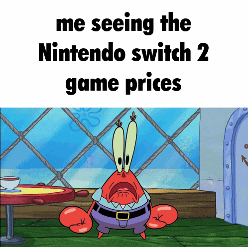 Mr Krabs Broke Tariffs GIF