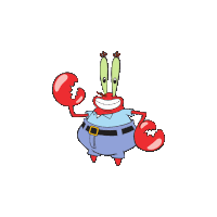 Mr Krabs Sticker