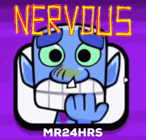 Mr24hrs Nervous GIF