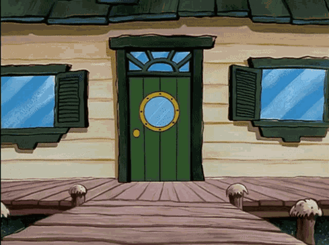 Mrs Puff Mrs Puff Opening Door GIF