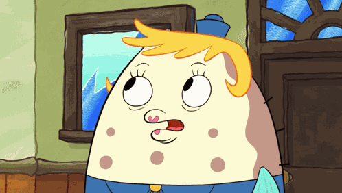 Mrs Puff Traumatized GIF