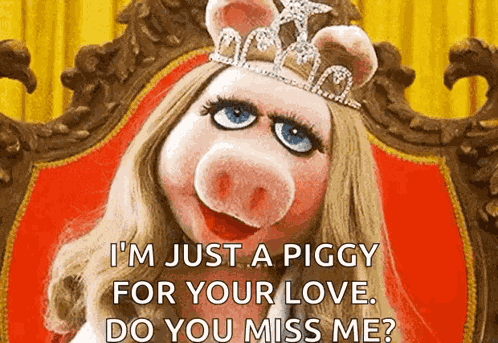 Ms Piggy Miss Piggy GIF