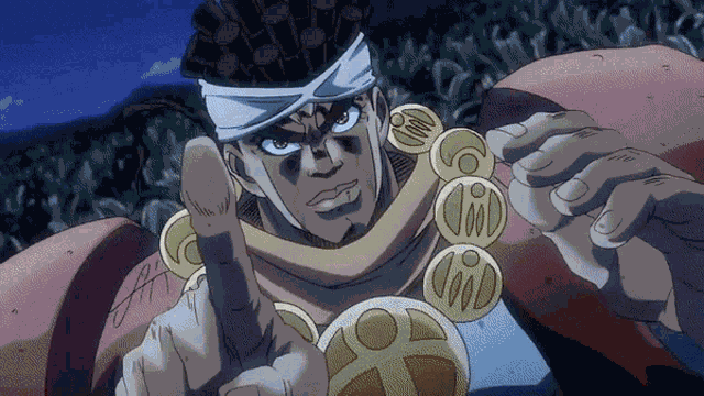 Muhhamed Avdol Jojo GIF