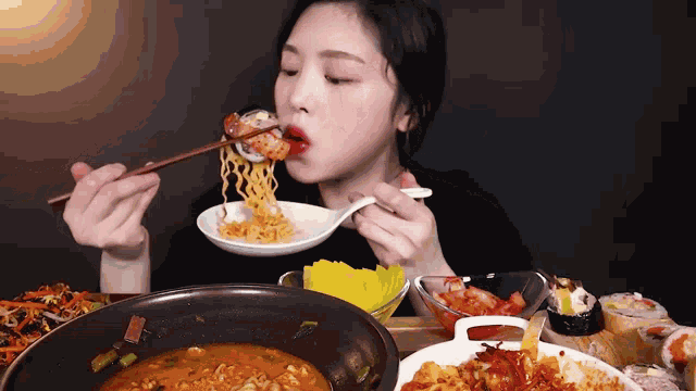 Mukbang Food GIF
