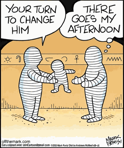 Mummy Cartoon GIF