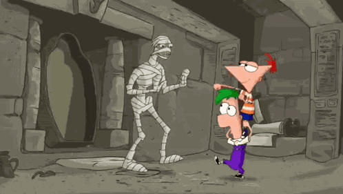 Mummy Phineas And Ferb GIF