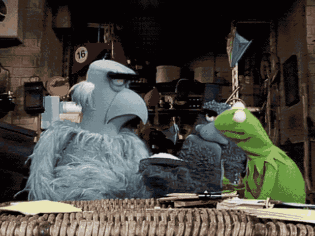 Muppets Sam The Eagle GIF