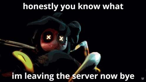 Murder Drones Leaving A Server GIF