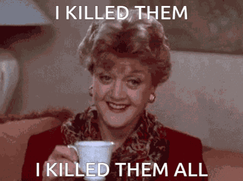 Murder She Wrote Jessica Fletcher GIF