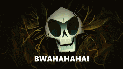 Murray Skull GIF