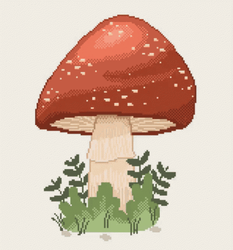 Mushroom Cartoon GIF