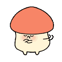 Mushroom Cute Sticker