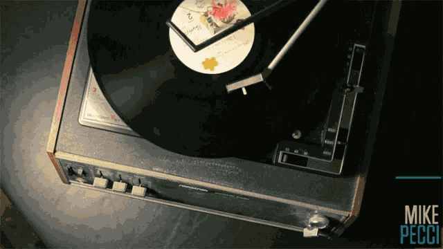 Music Turn Table GIF